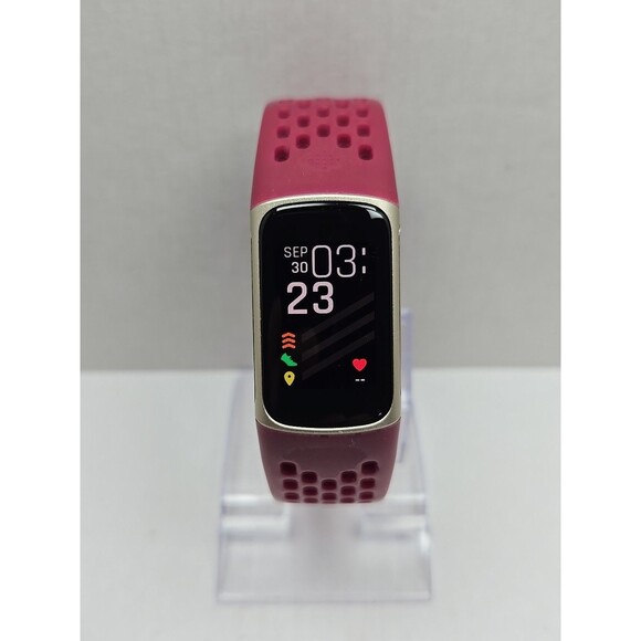 Fitbit Charge 5 Fitness Tracker GPS SpO2 Sleep Monitor Activity W/ Charger Watch - Picture 1 of 12